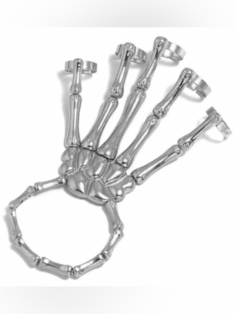 🎃 Bracelet OS Skeletal Hand Silver